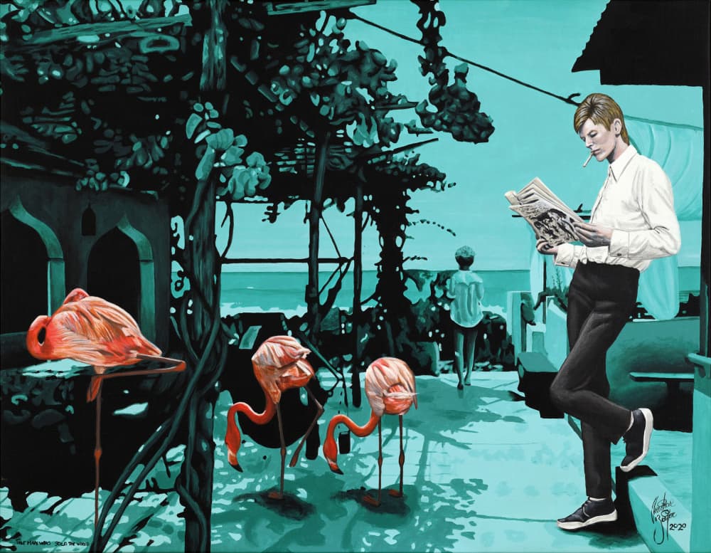 The Man Who Sold the World by Christian Beijer — canvas wall art