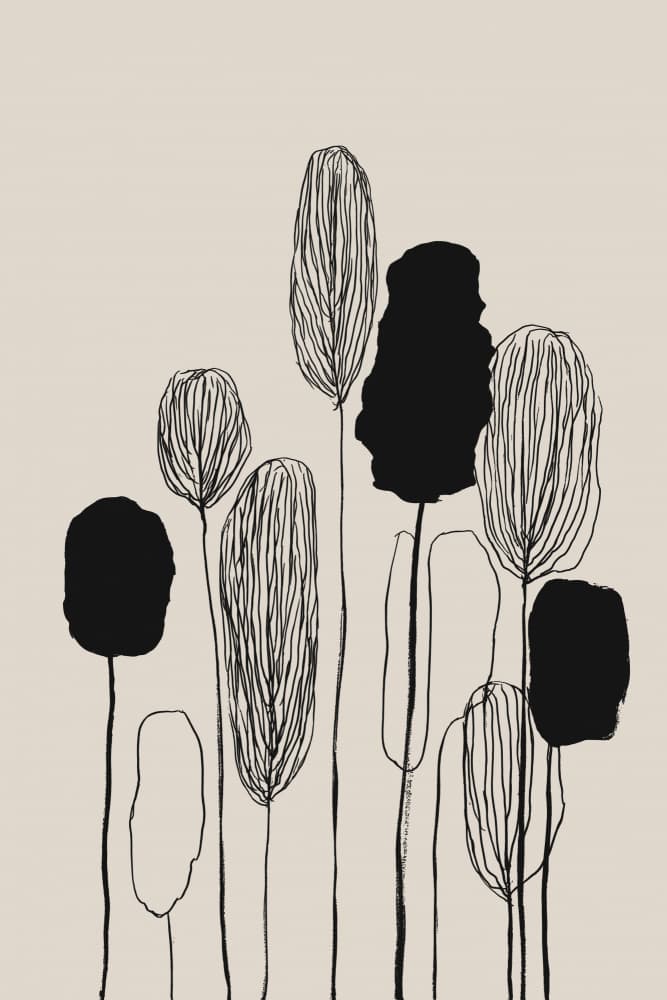 Echolinesno70 by Treechild — canvas wall art