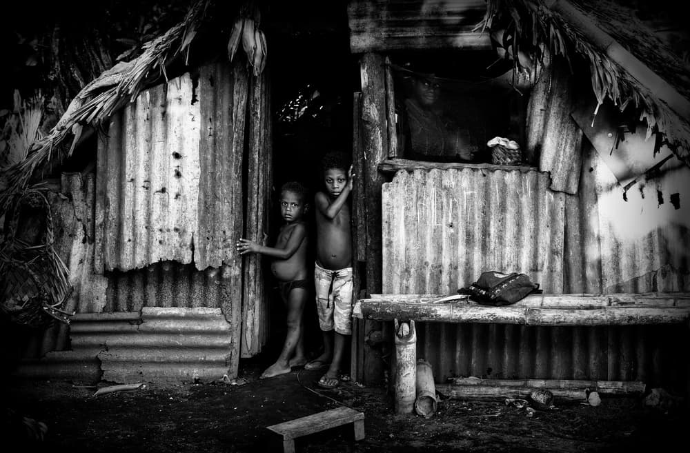 Children Of The Shack by Joxe Inazio Kuesta Garmendia — canvas wall art