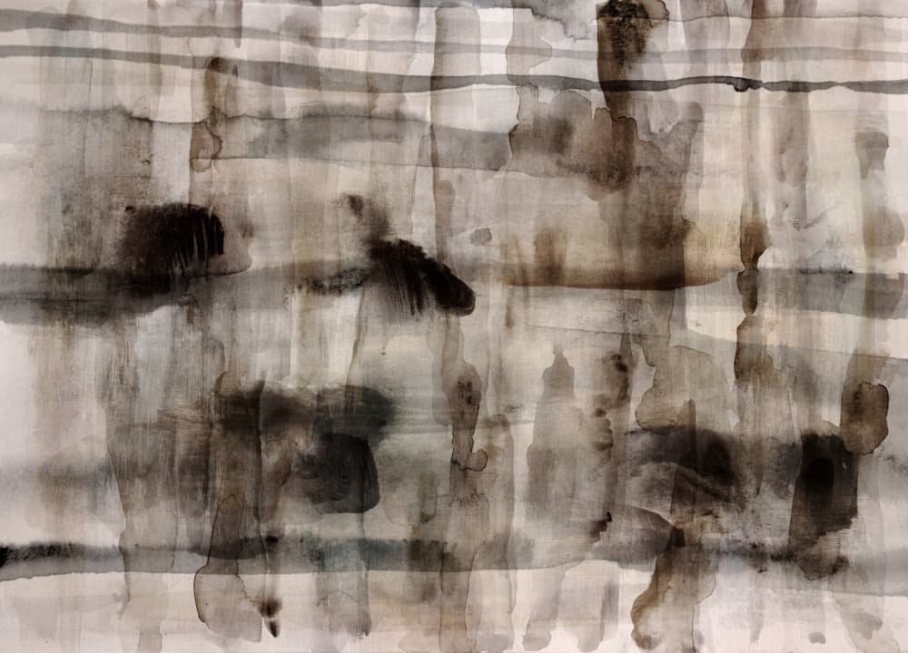 Flowing Neutral Abstract by Gemma Bardot — canvas wall art