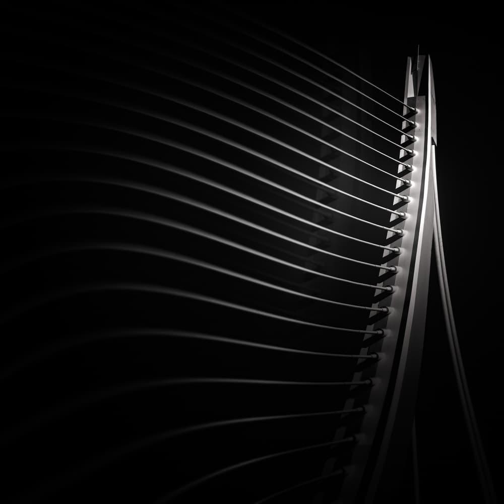 Sleek Architectural Curves by Marc Huybrighs — canvas wall art