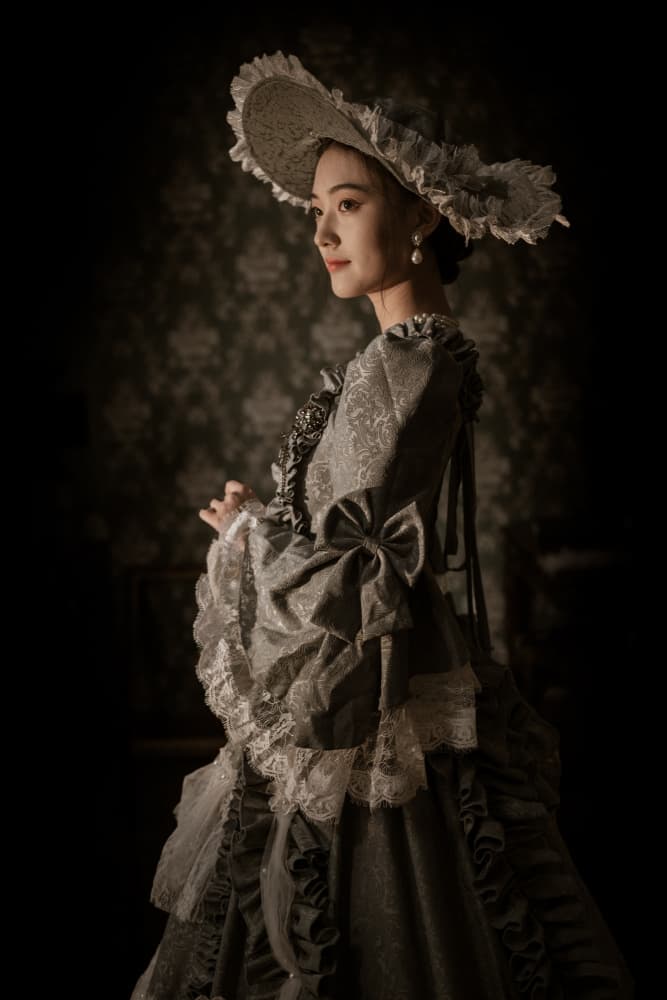 Regal Period Fashion by Songlin Xu — canvas wall art