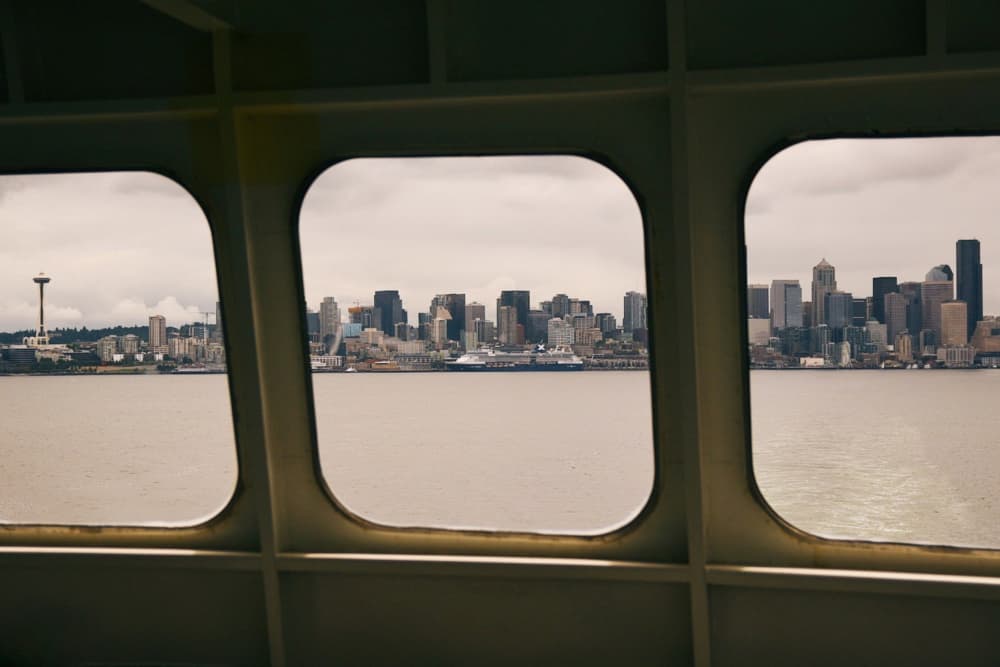 Seattle Skyline View by Del Mundo Imagery — canvas wall art