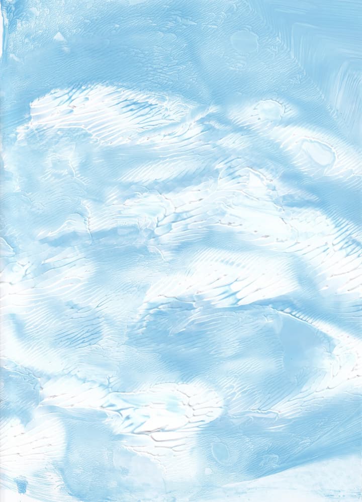 Soft Blue Abstract Flow by Maira Ribena — canvas wall art
