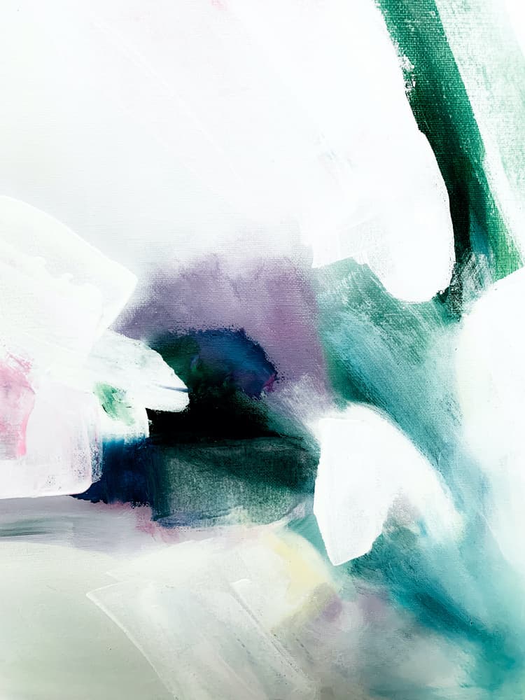 Serene Color Flow by Ejaaz Haniff — canvas wall art
