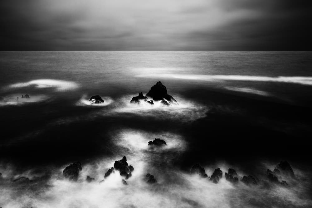 Ethereal Ocean Rocks by Paulo Abrantes — canvas wall art