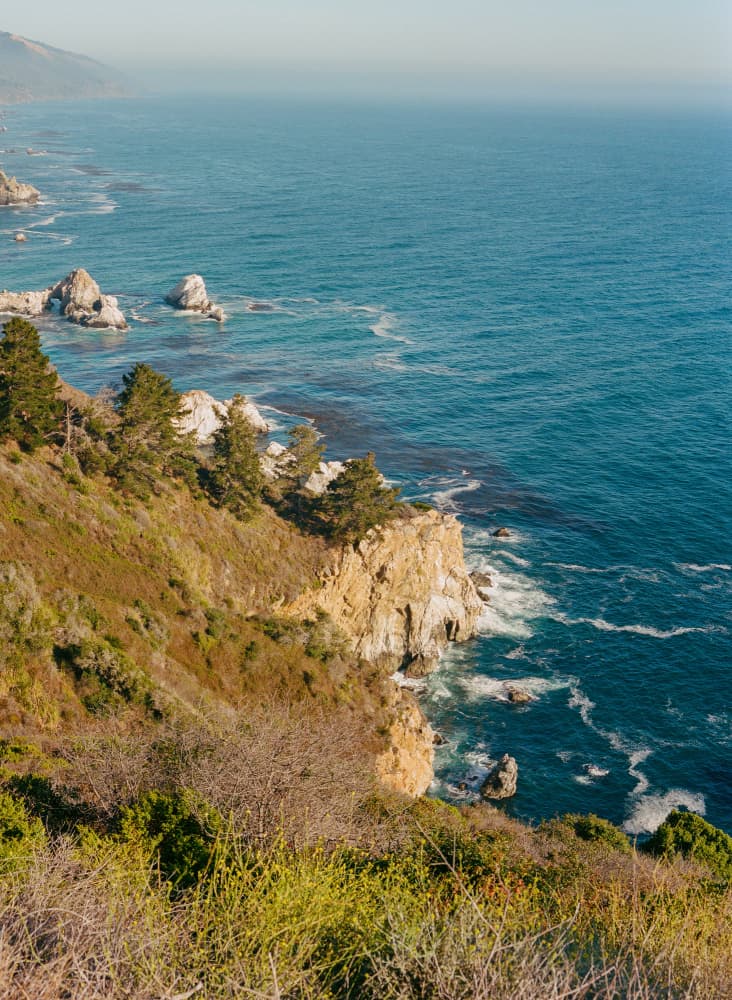 Coastal Cliff Ocean View by Bethany Young — canvas wall art