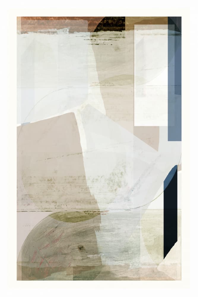 Abstract Earthy Shapes by cartissi — canvas wall art
