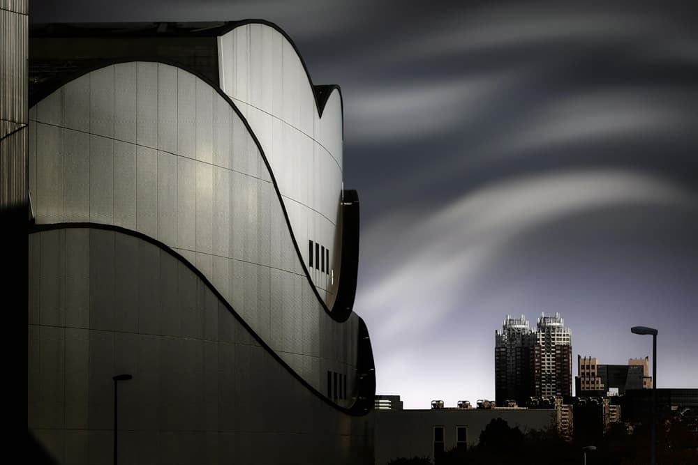 Sleek Urban Curves by Amatou T — canvas wall art