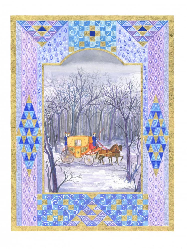 Winter Journey by Isabelle Brent — canvas wall art