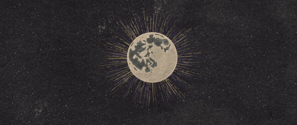 Mystical Full Moon by Nicholas — canvas wall art