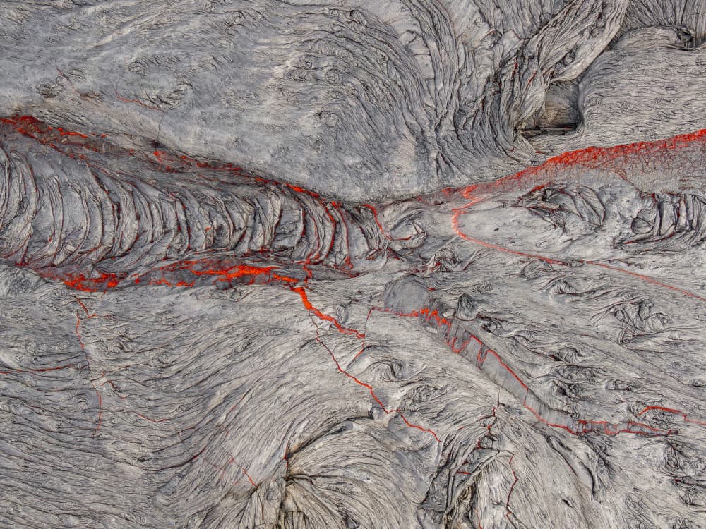Molten Lava Flow by Jure Kravanja — canvas wall art