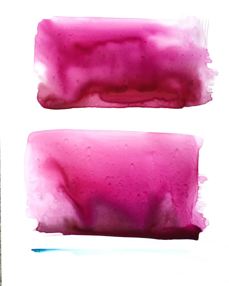 Vibrant Pink Washes by Christine Lindstrom — canvas wall art