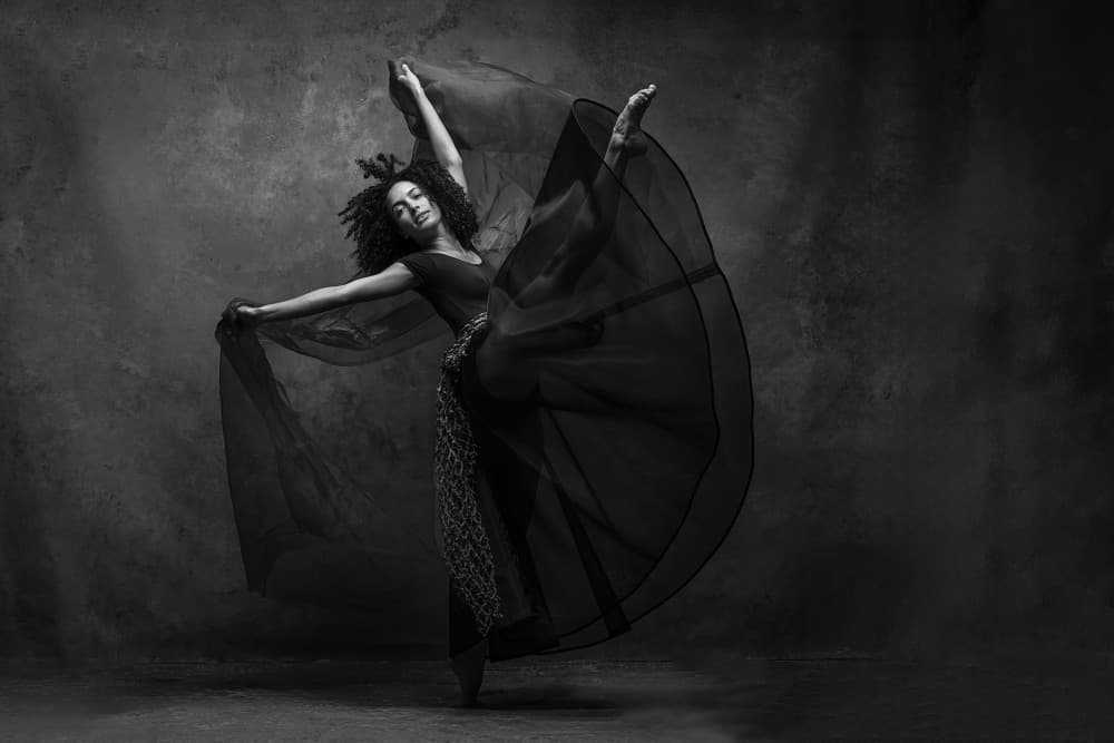 Expressive Dancer Flow by Joan Gil Raga — canvas wall art