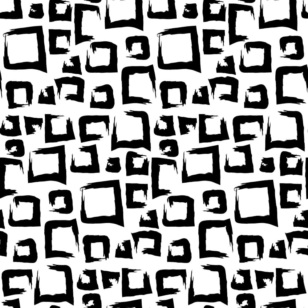 Chaotic Ink Squares by Marika Barsrsind β canvas wall art