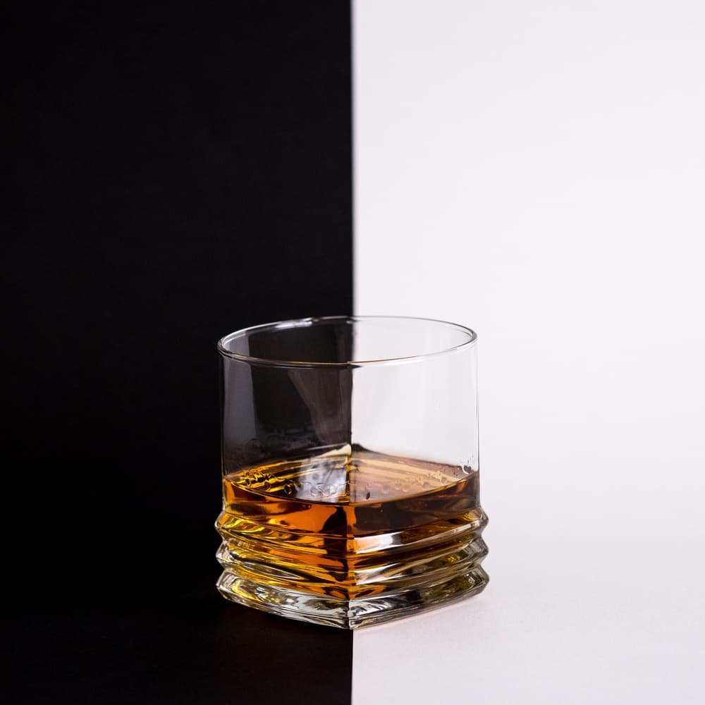 Golden Whiskey Contrast by Thierry Lagandré (Transgressed Light) — canvas wall art