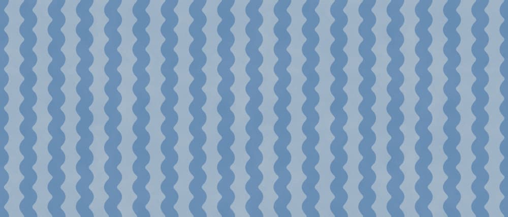 Serene Blue Waves by Vitor Costa — canvas wall art