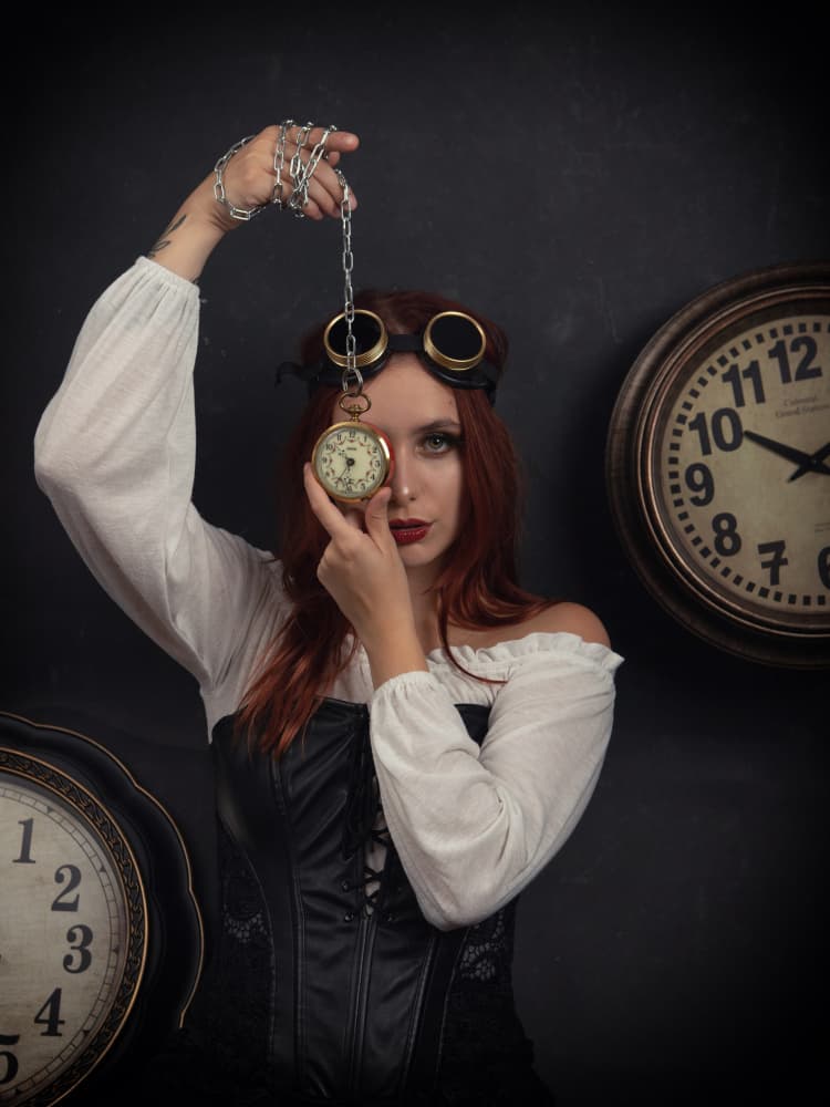Steampunk Time Keeper by Mihai Bogdan R — canvas wall art