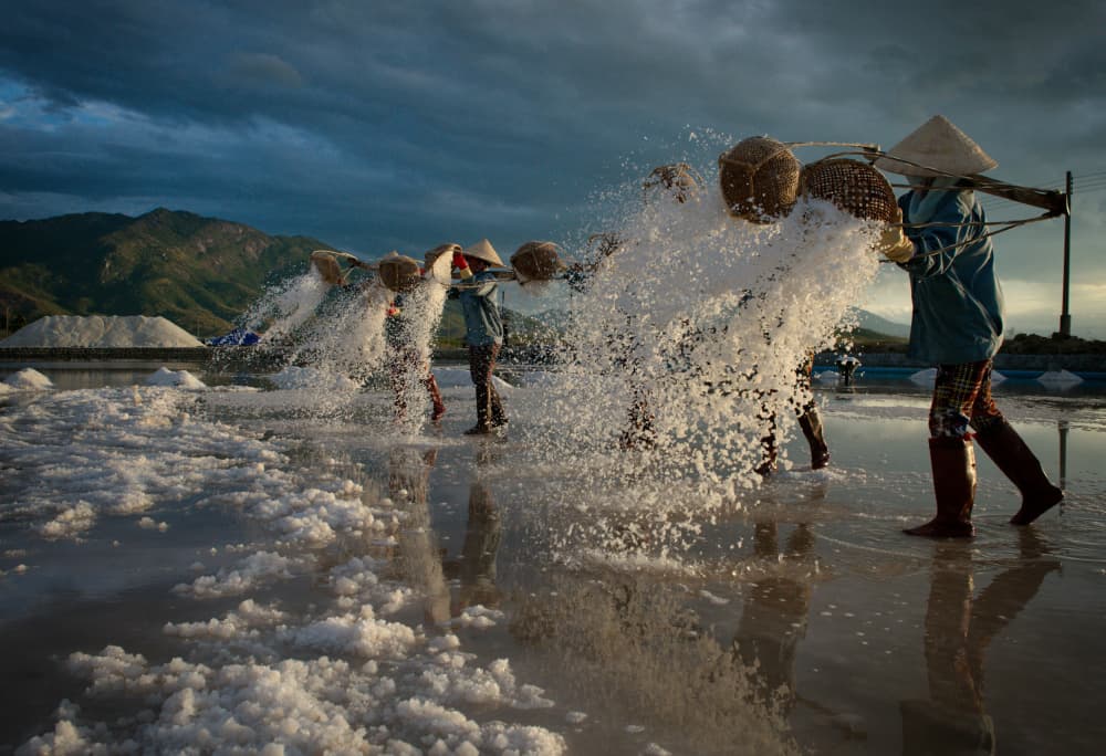Tossing Salt Fields by John Yuk Kong Chung — canvas wall art