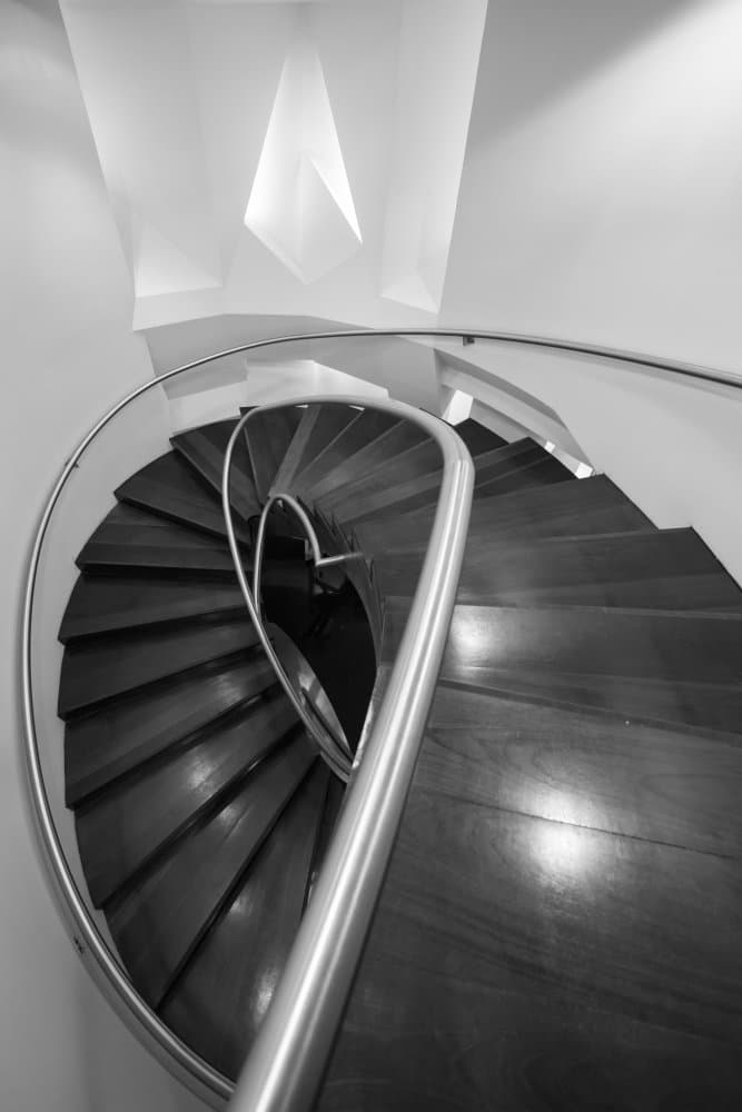 Modern Spiral Staircase by Filipe P Neto — canvas wall art