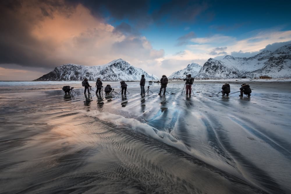 Winter Coastal Photography by Raymond Hoffmann — canvas wall art