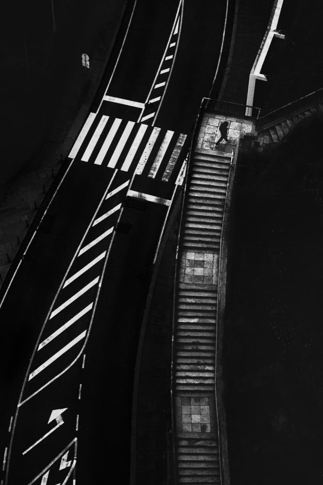 Solitary Urban Climb by Paulo Abrantes — canvas wall art