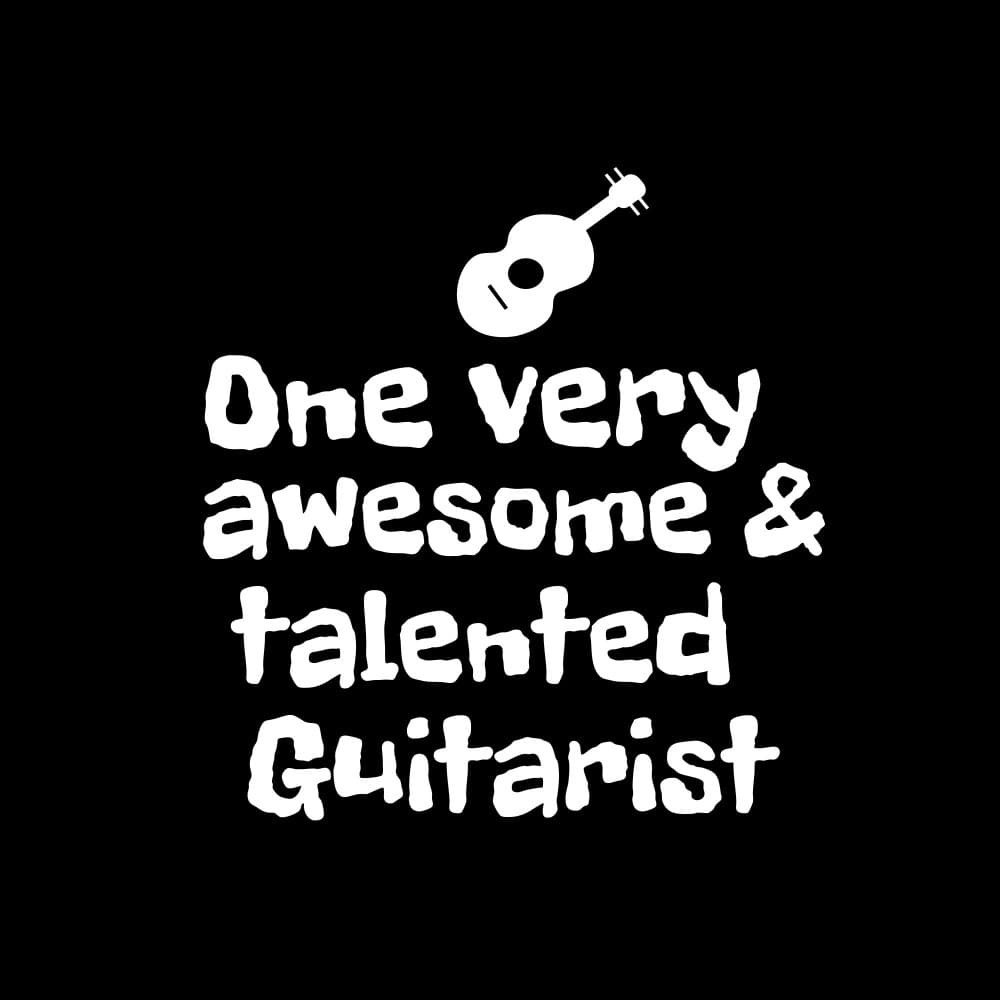Awesome Talented Guitarist by Happie Eagle — canvas wall art
