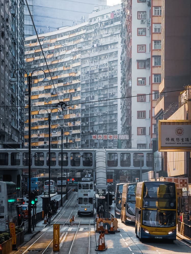 Hong Kong City Transit by Tong Ho Chung Howard — canvas wall art
