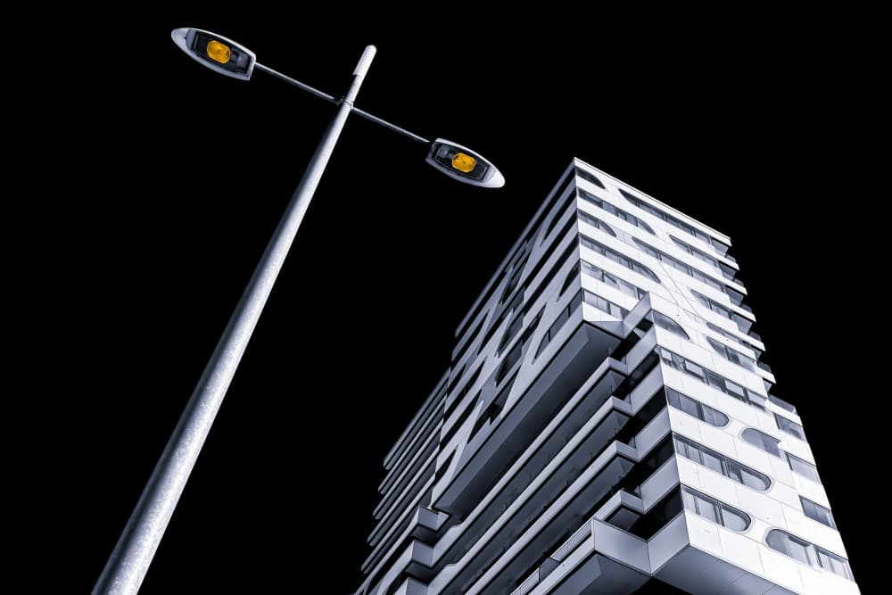 Modern City Light by Martin Steeb — canvas wall art