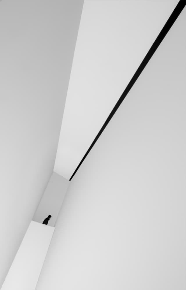 Modern Geometric Solitude by João Castro — canvas wall art