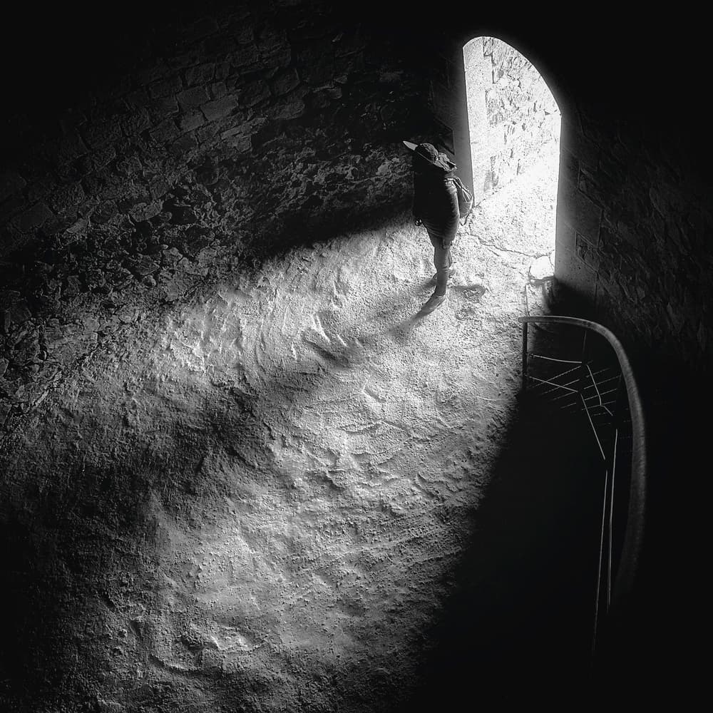 Solitary Path to Light by Mozart Chan — canvas wall art