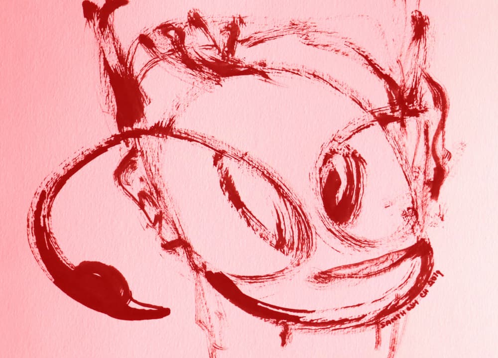 People Drawing 59 by Santhosh ch — canvas wall art