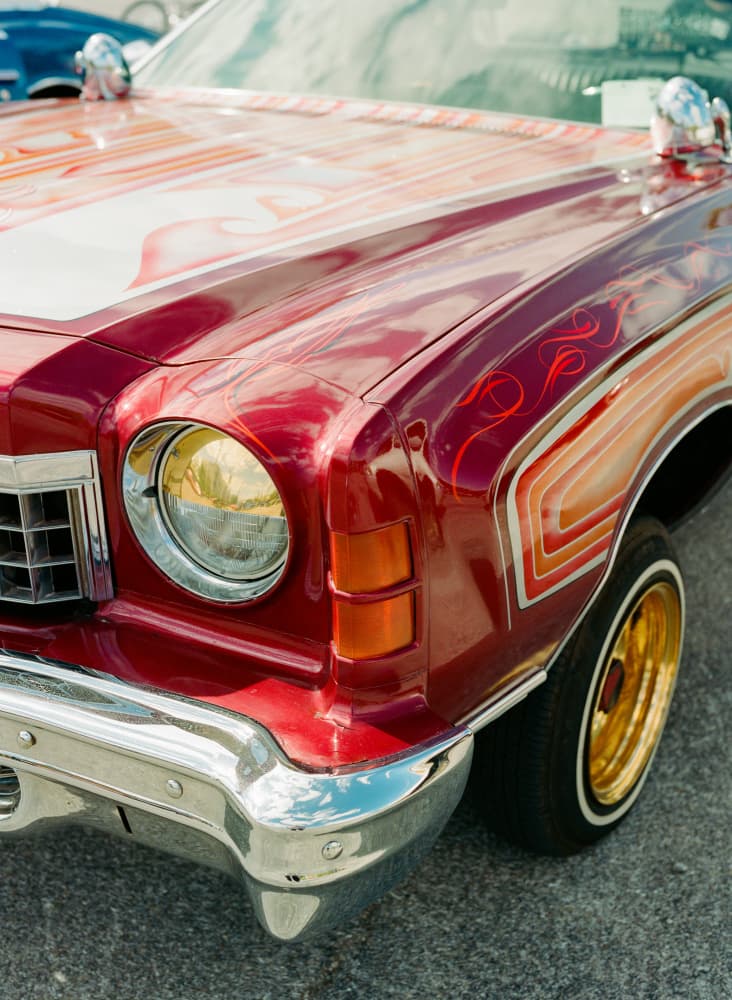 Vibrant Custom Lowrider by Bethany Young — canvas wall art