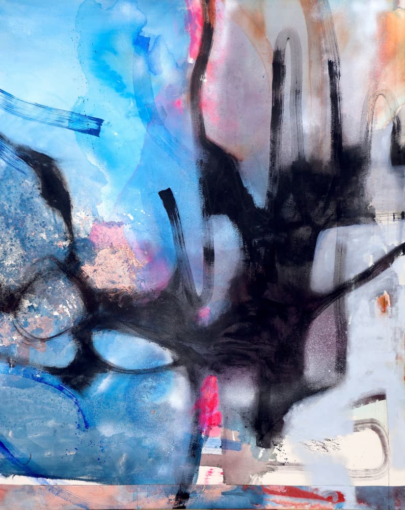 Dynamic Abstract Strokes by POOVI ART — canvas wall art