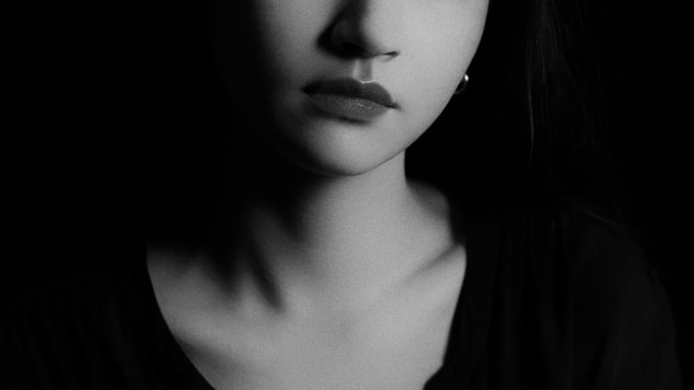 Sensual Dark Lips by Jacob Tuinenga — canvas wall art