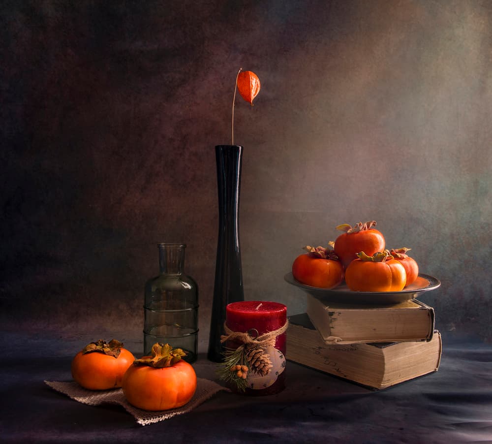 Warm Autumn Still Life by Judy Tseng — canvas wall art