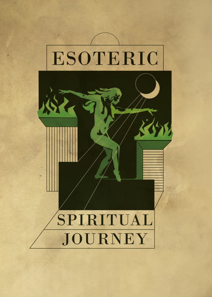 Ethereal Spiritual Journey by Dion Gem — canvas wall art
