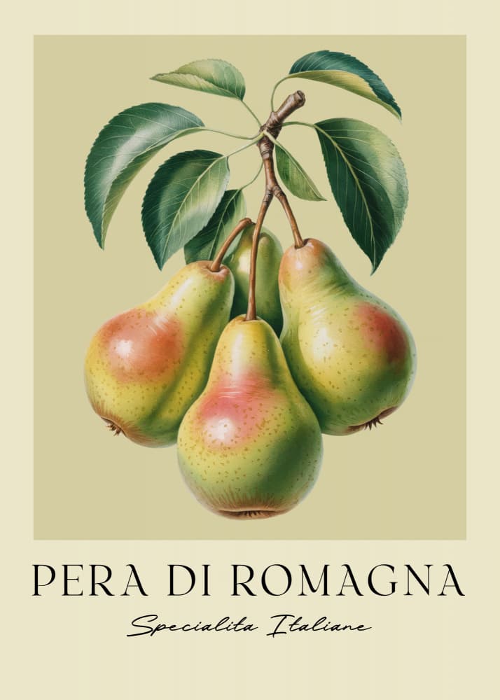 Botanical Pear Branch by Andreas Magnusson — canvas wall art