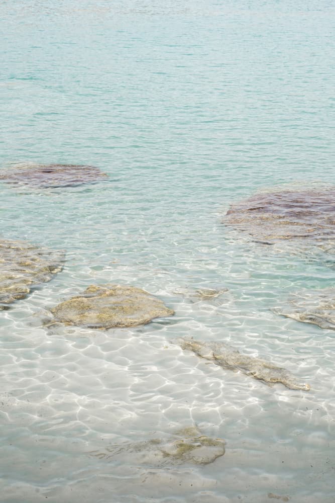 Clear Turquoise Waters by Henrike Schenk — canvas wall art