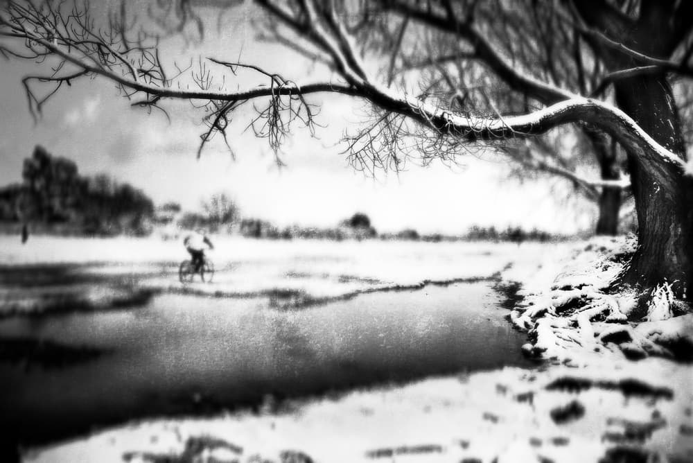 Frozen Winter Ride by Nicodemo Quaglia — canvas wall art
