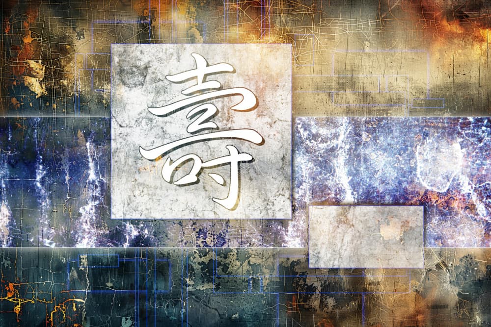 Ancient Longevity Symbol by Rafal Kulik — canvas wall art