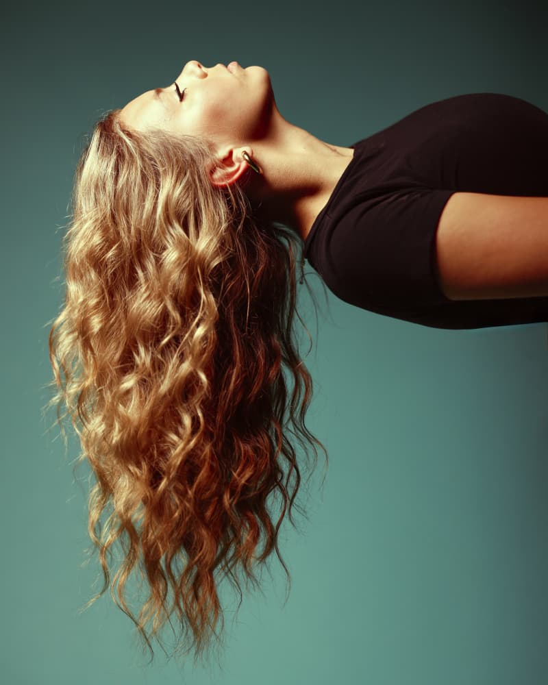 Serene Blonde Beauty by Tyler McAuley — canvas wall art