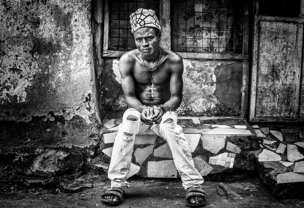 Powerful Urban Portrait by Joxe Inazio Kuesta Garmendia — canvas wall art
