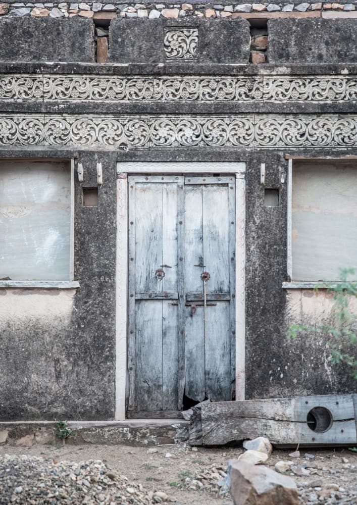 Faded Elegance Door by Shot by Clint — canvas wall art