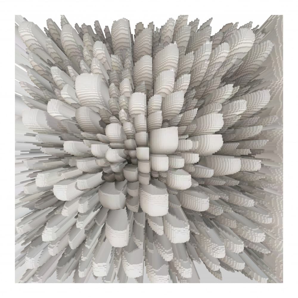 Dynamic Geometric Abstract by PASLIER Morgan — canvas wall art