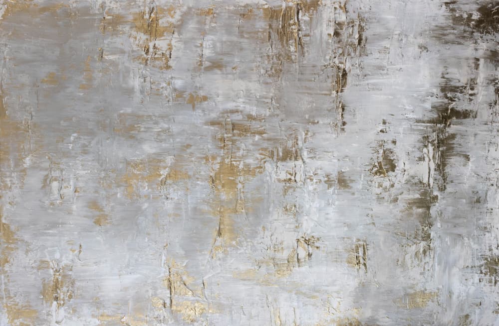 Elegant Gold Silver Texture by Anete Purina-Purite — canvas wall art