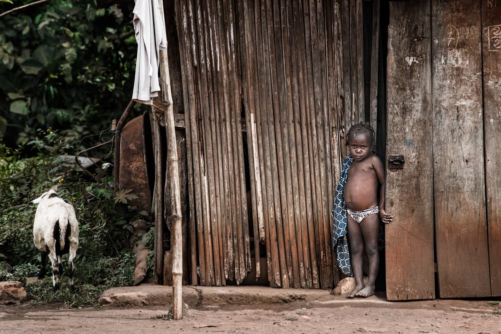 African Village Child by Joxe Inazio Kuesta Garmendia — canvas wall art