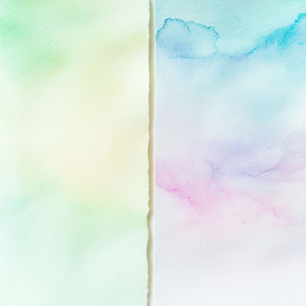 Pastel Watercolor Gradient by Bilge Paksoylu — canvas wall art