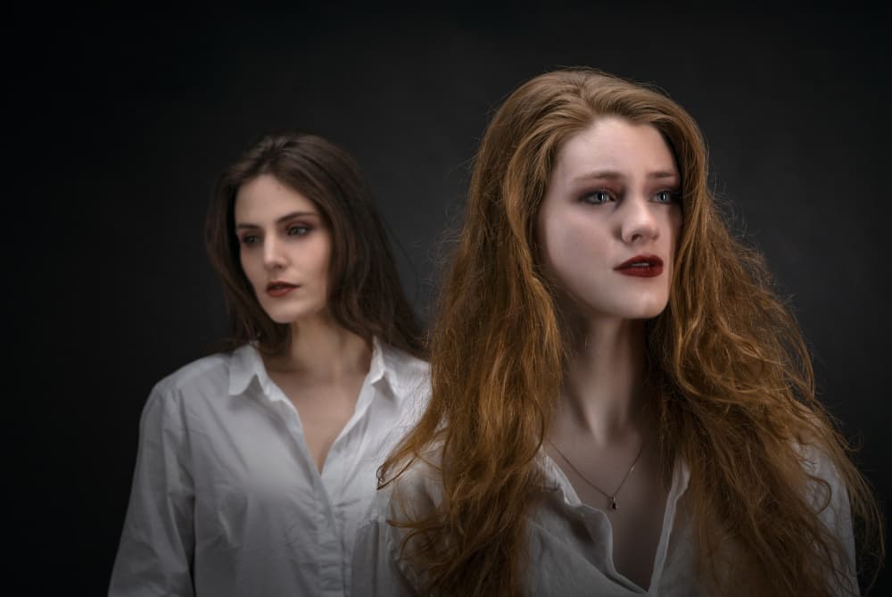 Emotional Young Women by Luc Stalmans — canvas wall art
