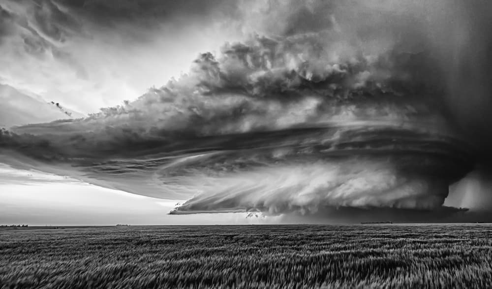 Powerful Prairie Storm by Rob Darby — canvas wall art